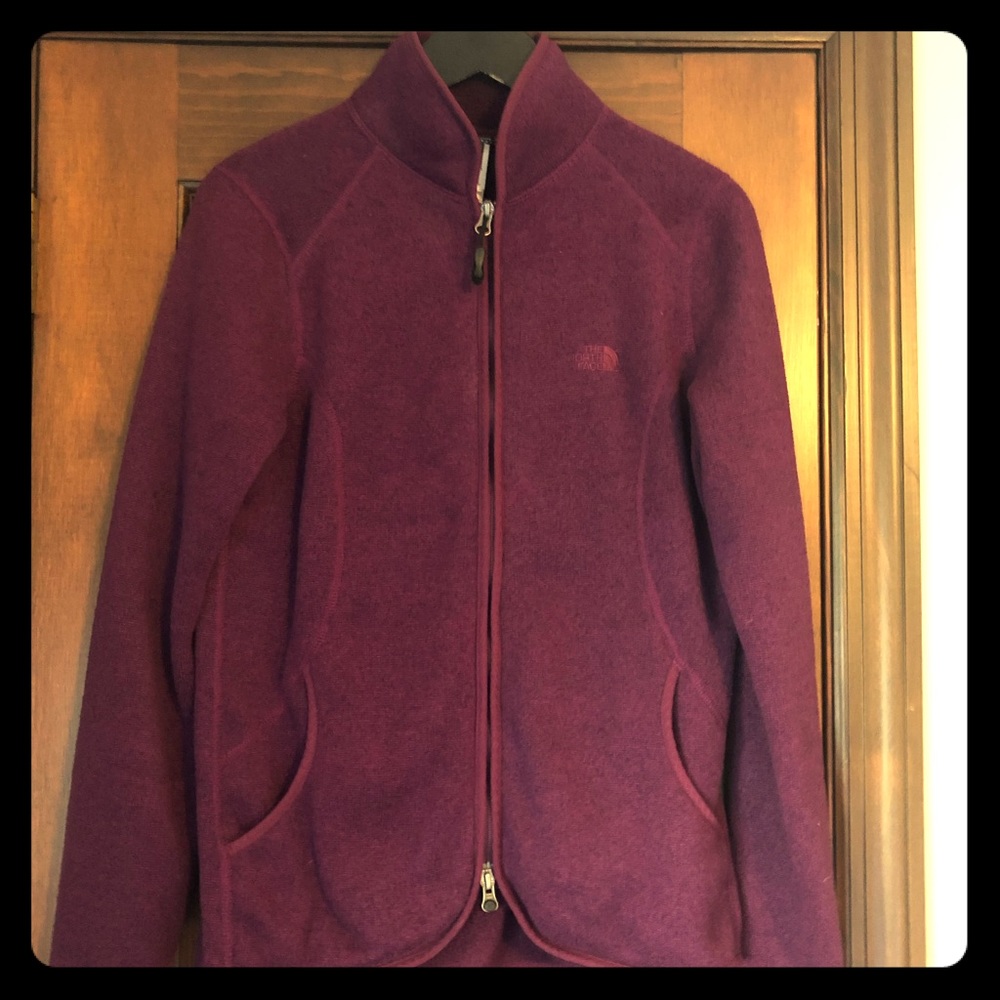 Northface full zip sweater